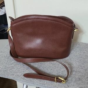 Vintage Coach Crossbody Leather Bag